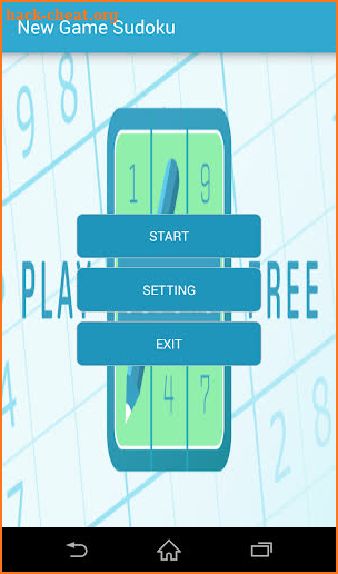 New Game Sudoku screenshot