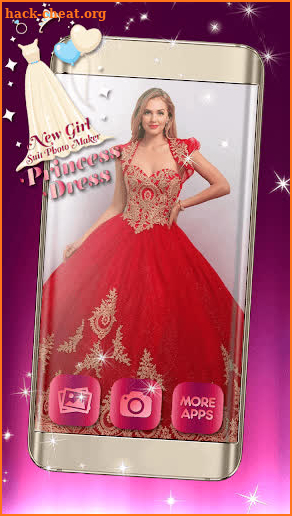 New Girl Suit Photo Maker Princess Dress screenshot