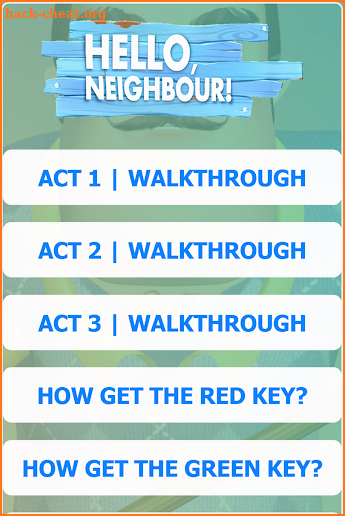 New Guide For Hello Neighbor screenshot