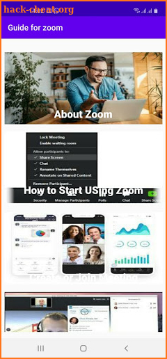 New Guide for Zoom 2021 screenshot