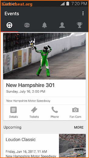 New Hampshire Motor Speedway screenshot