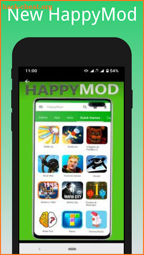 New HappyMod Apps Manager Tips screenshot
