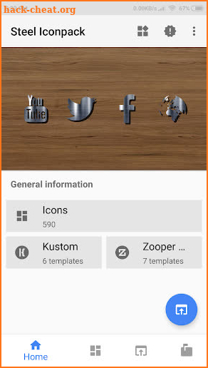 New HD Steel Iconpack theme Pro screenshot