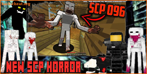New Horror - SCP Foundation 096 Mod For Craft Game screenshot