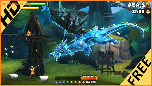 New Hungry Dragon World Super Wallpaper screenshot