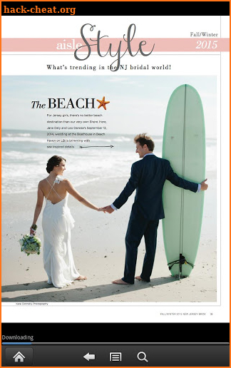 New Jersey Bride Magazine screenshot