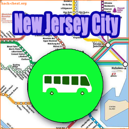 New Jersey City Bus Map screenshot