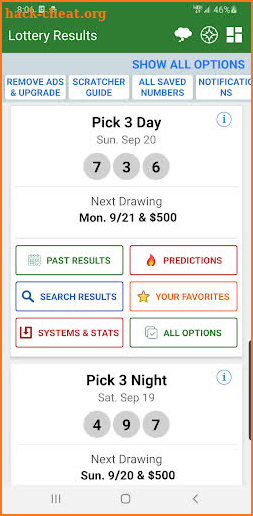 New Jersey Lottery Ticket Scanner App screenshot