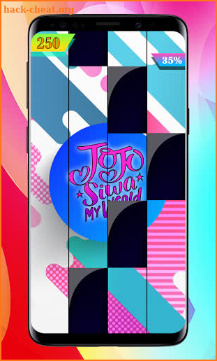 New Jojo siwa piano game screenshot