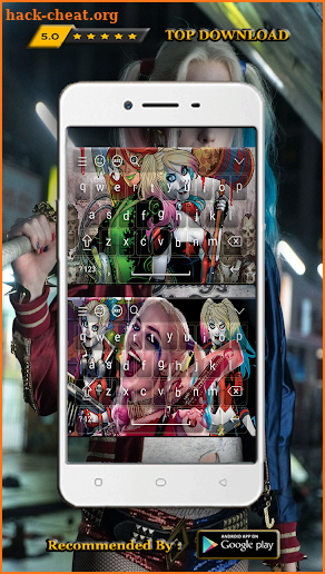 New Keyboard for Harley Quinn Joker screenshot