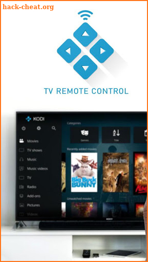 New Kodi TV Remote Control screenshot