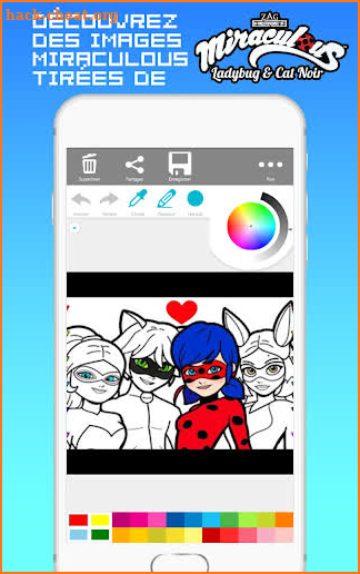 New Lady bug coloring book for kid screenshot