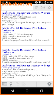 New Lakota Dictionary - Mobile screenshot