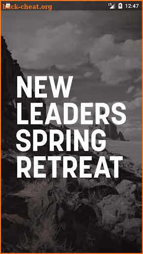 New Leaders Spring Retreat screenshot