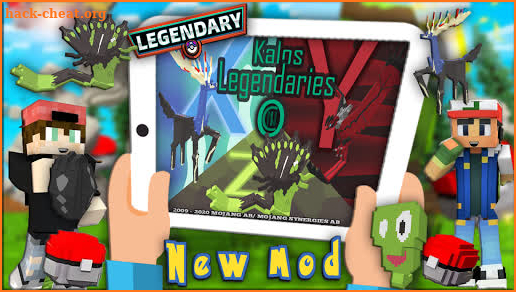 New Legendary Pokecraft Mod & Kalos Mod For MCPE screenshot