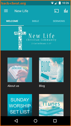 New Life Christian Community screenshot
