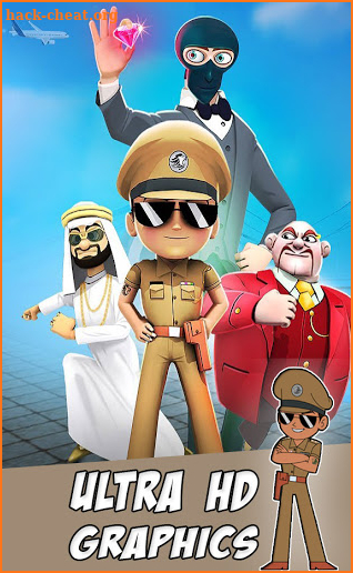 New Little Singham Mahabali Game - Police Cartoon screenshot