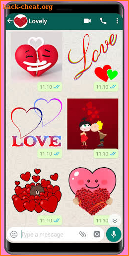 New Love Stickers 2020 ❤️ WAStickerApps Love screenshot