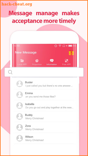 New Message screenshot