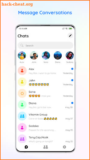 New Messenger 2019 screenshot