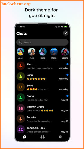 New Messenger 2019 screenshot
