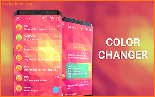 New messenger color changer screenshot