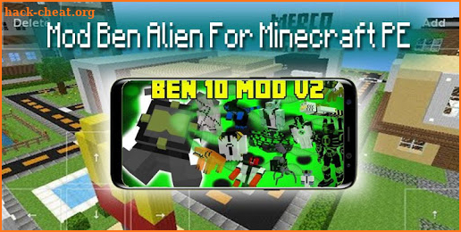 New Mod Ben Alien For Minecraft PE screenshot