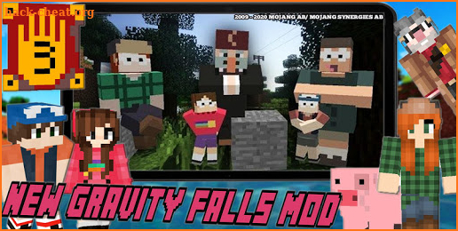 New Mod - Gravity Falls Town 3 For Craft Game 2020 screenshot