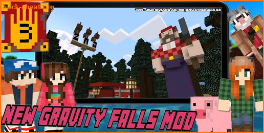 New Mod - Gravity Falls Town 3 For Craft Game 2020 screenshot