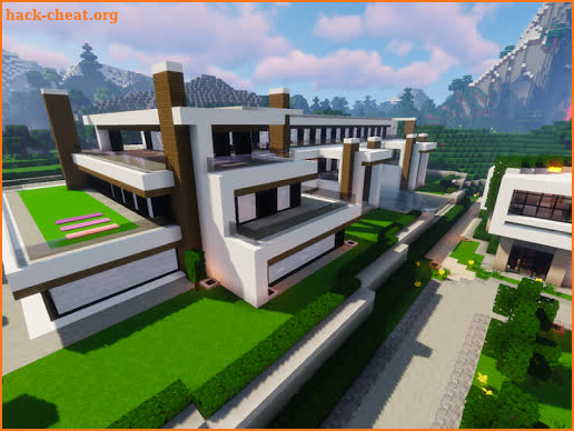 New Modern House For Minecraft - Free Offline screenshot