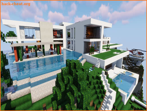 New Modern House For Minecraft - Free Offline screenshot