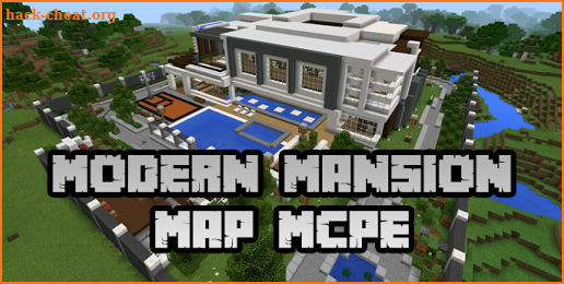 New Modern Mansion Map for Minecraft PE screenshot