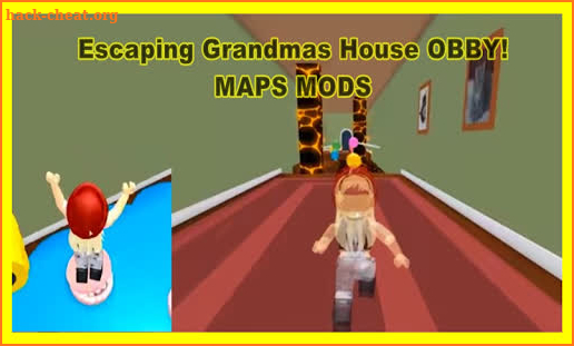 New Mods Escape Grandma's Hοuse Obby Game screenshot