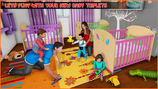 New Mother Baby Triplets Family Simulator screenshot