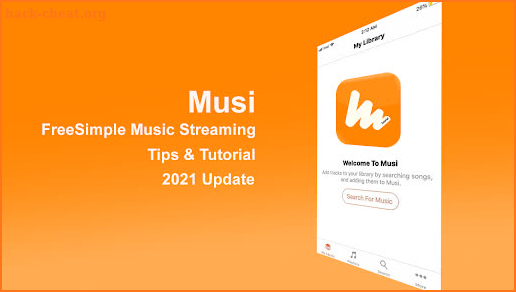 New Musi Simple Music Streaming 2021 tutorial screenshot