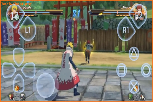 New Naruto Senki Beta PPSSPP Hint screenshot