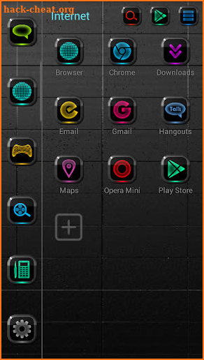 NEW NEON Smart Launcher Theme screenshot