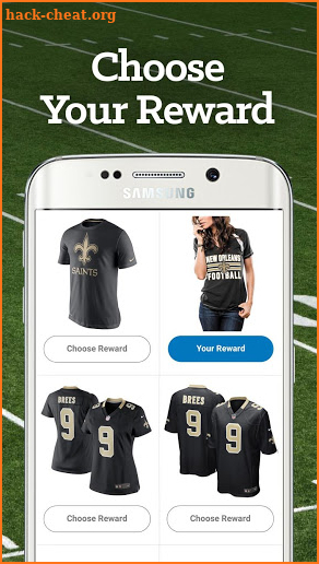 New Orleans Football Rewards screenshot