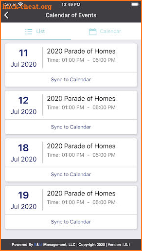 New Orleans Parade of Homes screenshot