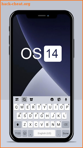 New OS 14 Keyboard Background screenshot