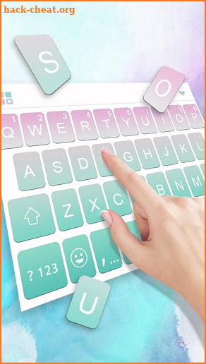 New Os10 Simple Keyboard Theme screenshot