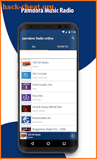 New Pamdora Music RAdio - Player 2018 screenshot