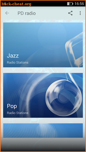 New PD Pandora radio screenshot