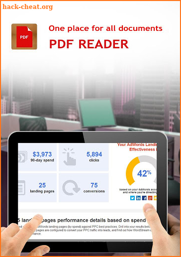New PDF Reader screenshot