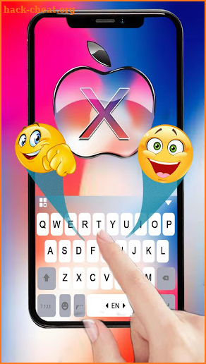 New Phone X Os 11 2019 Keyboard Theme screenshot