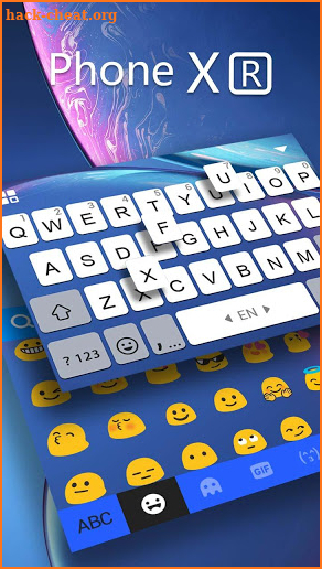 New Phone Xr Os12 Keyboard Theme screenshot
