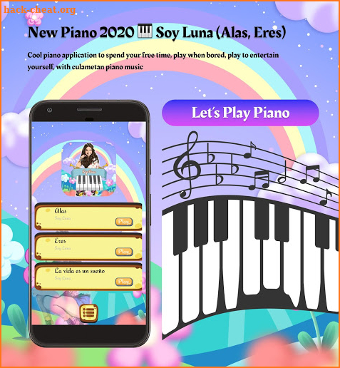 New Piano 2020 🎹 Soy Luna (Alas, Eres) screenshot