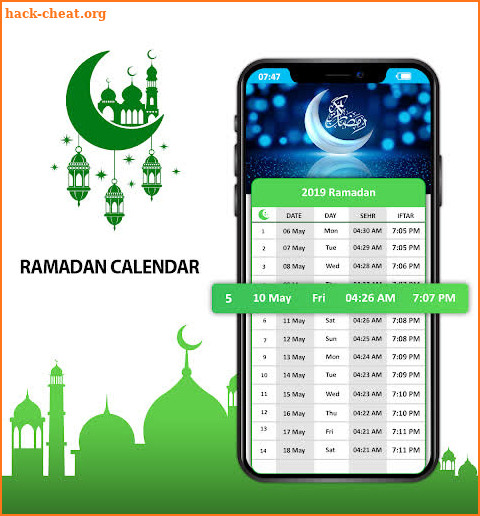 New Ramadan Calendar 2019 : Accurate Prayer Times screenshot