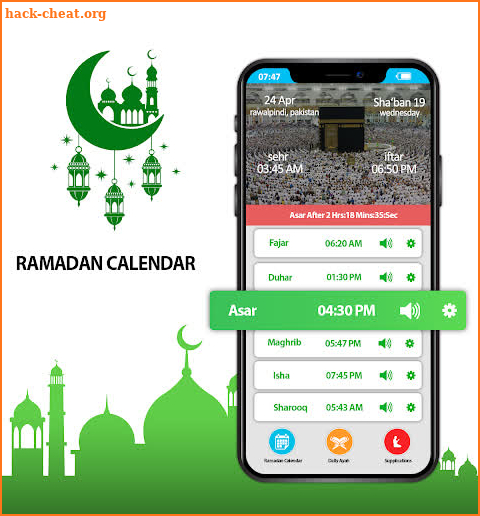 New Ramadan Calendar 2019 : Accurate Prayer Times screenshot