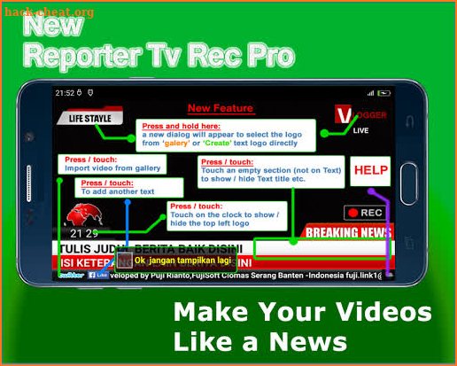 New Reporter Tv Rec Pro screenshot